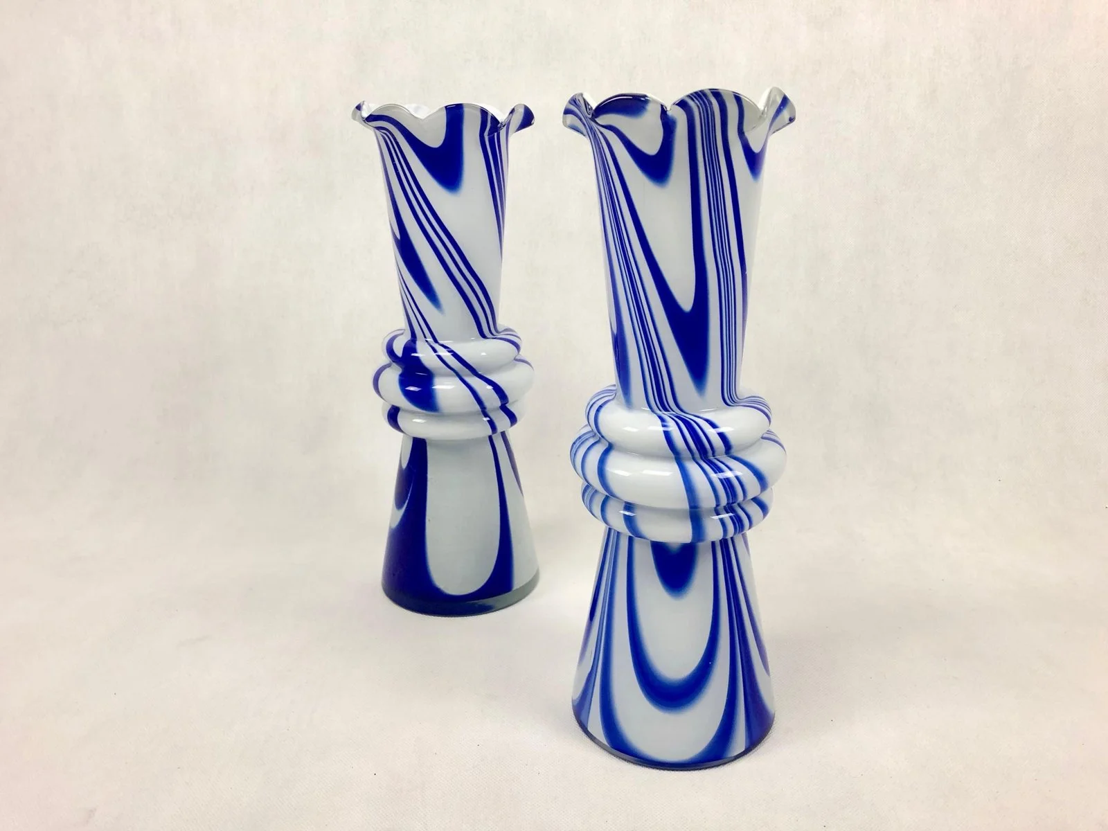Wazon szklany, proj. Carlo Moretti, Made Murano Glass, Włochy, lata 70
