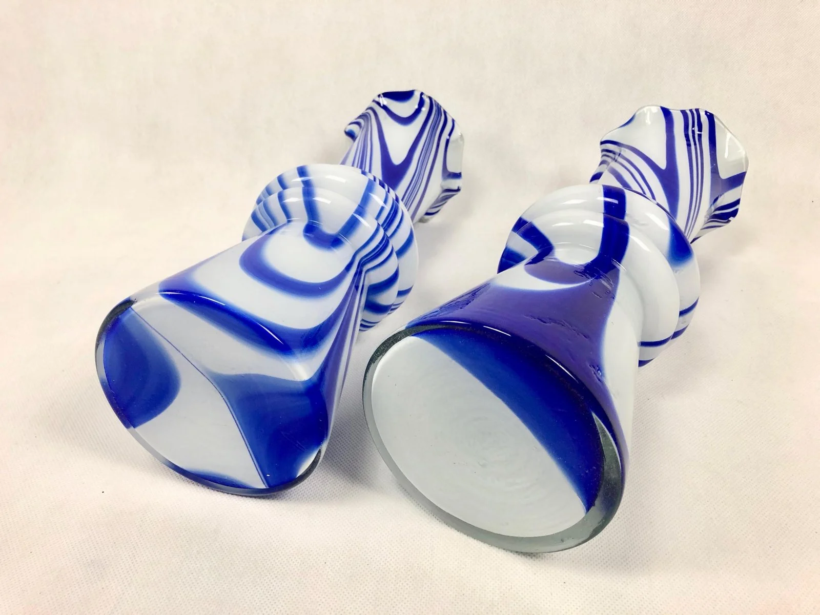 Wazon szklany, proj. Carlo Moretti, Made Murano Glass, Włochy, lata 70