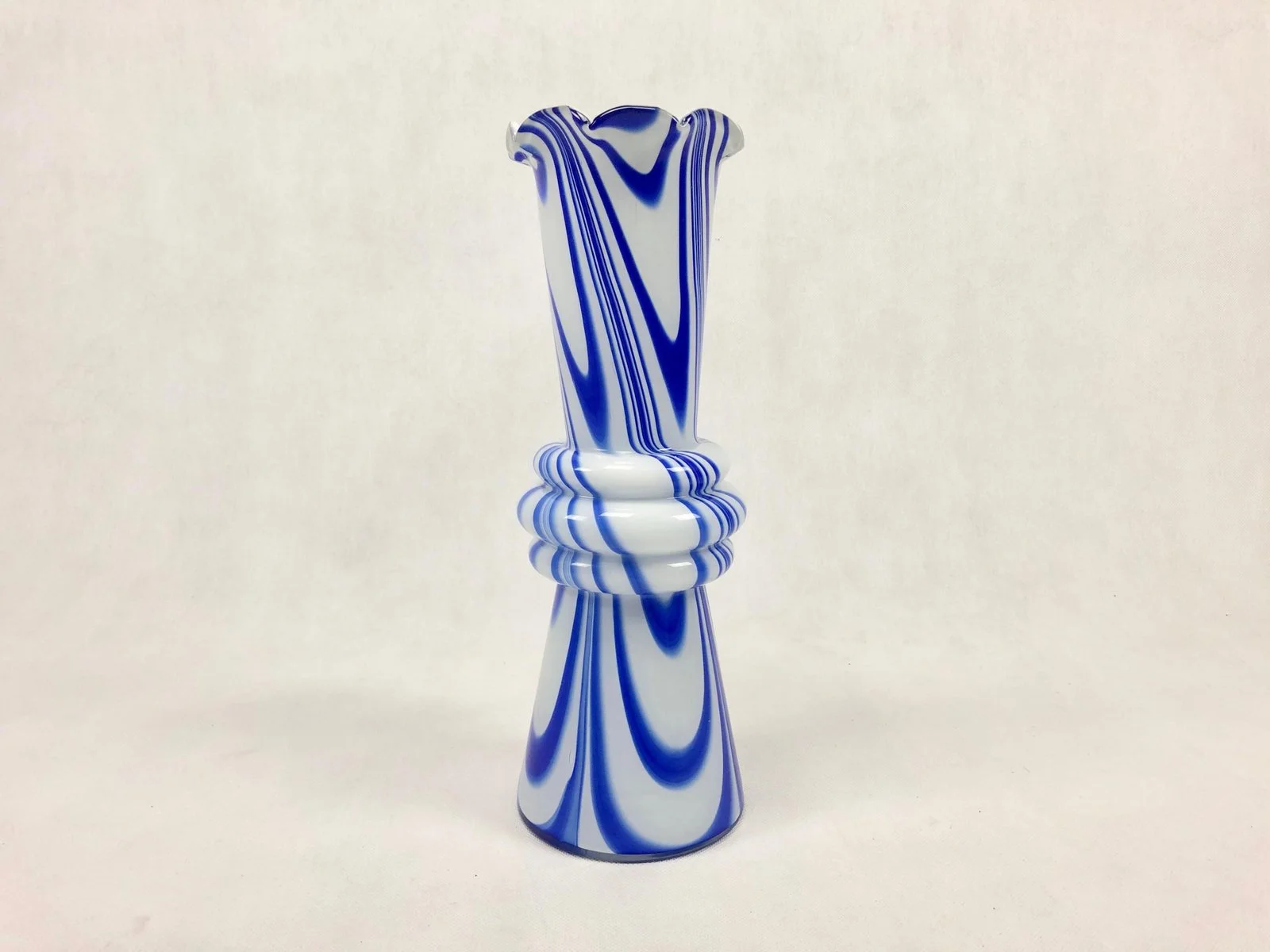 Wazon szklany, proj. Carlo Moretti, Made Murano Glass, Włochy, lata 70