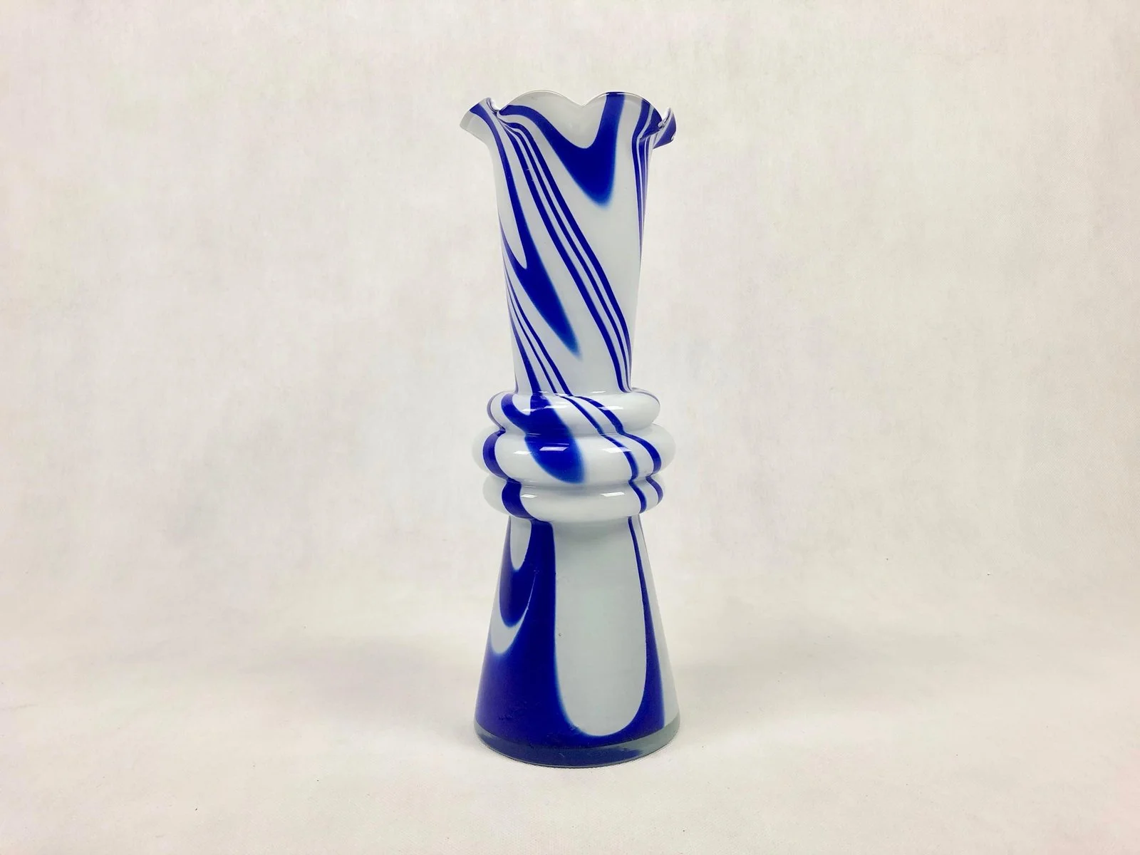 Wazon szklany, proj. Carlo Moretti, Made Murano Glass, Włochy, lata 70