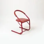 Set of 4 vintage chairs, Italy, 1980s