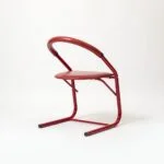 Set of 4 vintage chairs, Italy, 1980s
