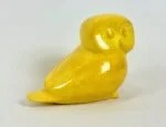 Yellow owl, designed by Gallo Design, Vileroy & Boch, Germany, 1970s