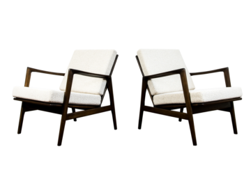 Para Foteli "Stefan" typ 300-139, Swarzędzkie Fabryki Mebli, Polska, lata 60