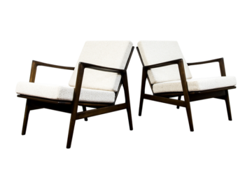 Pair of "Stefan" Armchairs, Type 300-139, Swarzędz Furniture Factories, Poland, 1960s