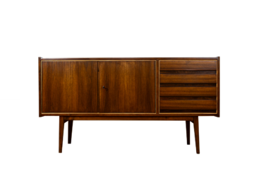 Komoda proj. S. Albracht, Bydgoskie Fabryki Mebli, Polska, lata 60