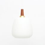Szklana lampa, Dania, lata 60