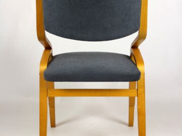 Pair of B7041 swivel armchairs, Radomsko Furniture Industry Works, Poland, 1970s