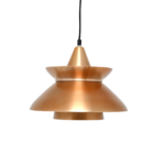 Lampa miedziana, Dania, lata 60