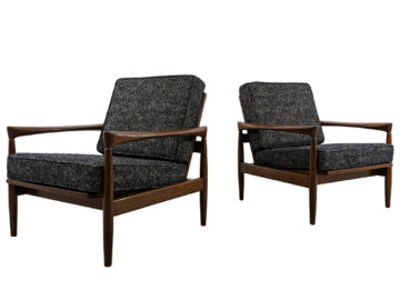 Para foteli Kolding, proj. Erik Wørts, IKEA, Polska, lata 60