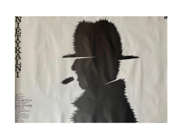 Plakat “Nietykalni” proj. Mieczysław Wasilewski, 1988