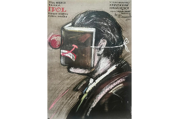 Plakat “Idol” proj. Andrzej Pągowski, 1984