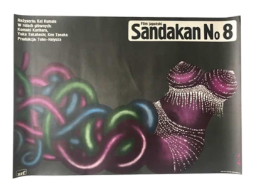 Plakat “Sandakan no 8” proj. Romuald Socha, 1982