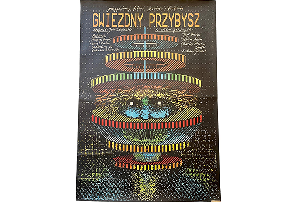 Plakat “Gwiezdny przybysz” proj. Andrzej Pągowski, 1984