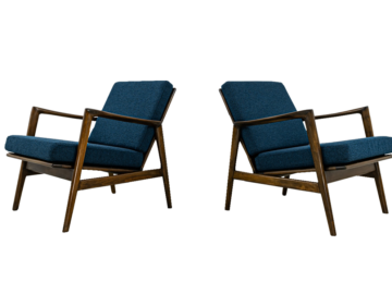 Para foteli “Stefan” Typ 300-139, Swarzędzkie Fabryki Mebli, Polska, lata 60