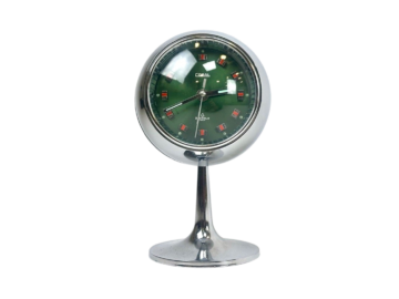 Zegar, Space Age, Coral, Japonia, Lata 60