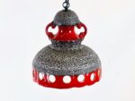 Lampa sufitowa ceramiczna, lava, Niemcy, lata 60