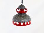 Lampa sufitowa ceramiczna, lava, Niemcy, lata 60