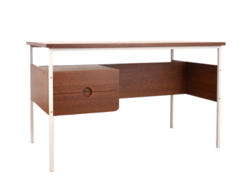 Biurko tekowe, Dania, lata 70