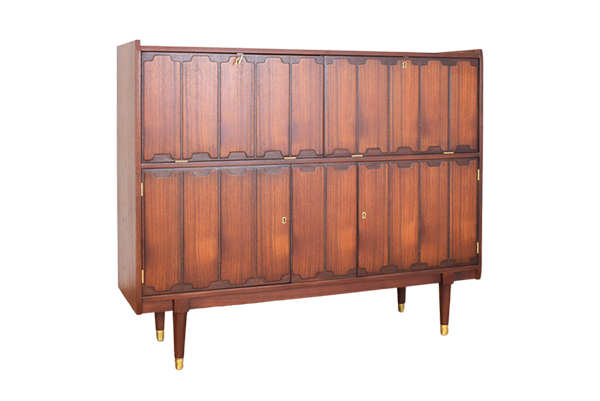 Highboard, tek, Norwegia, lata 60