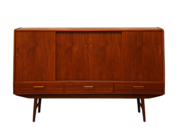 Sideboard, tek, Dania lata 60/70