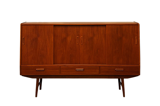 Sideboard, tek, Dania lata 60/70