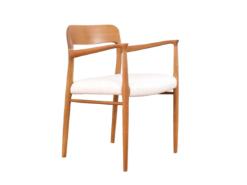 Krzesło proj. Niels O. Møller, prod. J.L. Møllers, Dania, lata 50