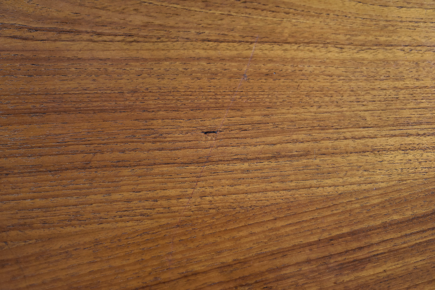 Biurko tekowe dwustronne, Dania, lata 60