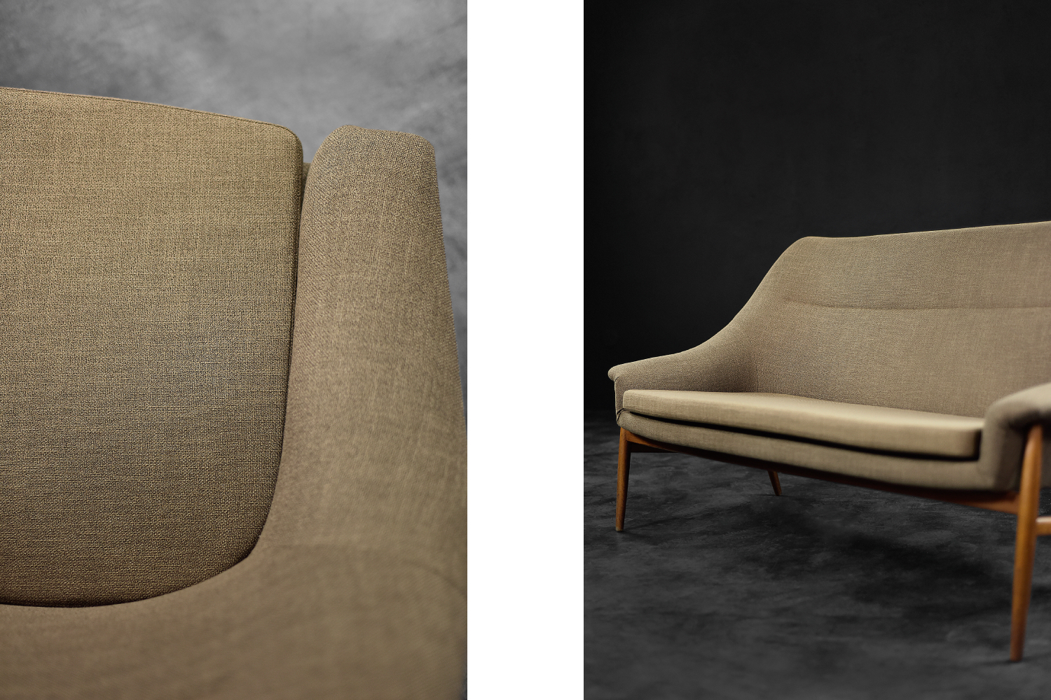 Sofa 2-osobowa model Grace, IKEA, Szwecja, 1961