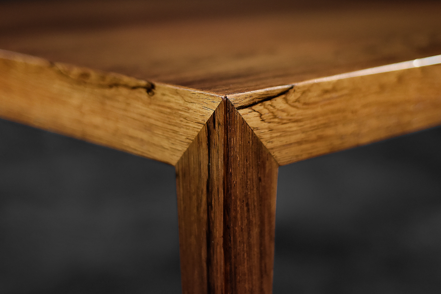 Stolik kawowy, palisander, proj. Severin Hansen, Haslev Møbelsnedkeri, Dania, lata 60