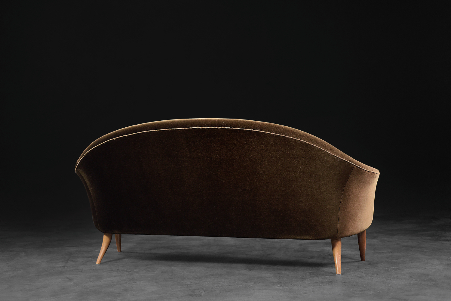 Sofa skandynawska Paradiset, proj. Kerstin Hörlin-Holmquist, Nordiska Kompaniet, Szwecja, lata 50