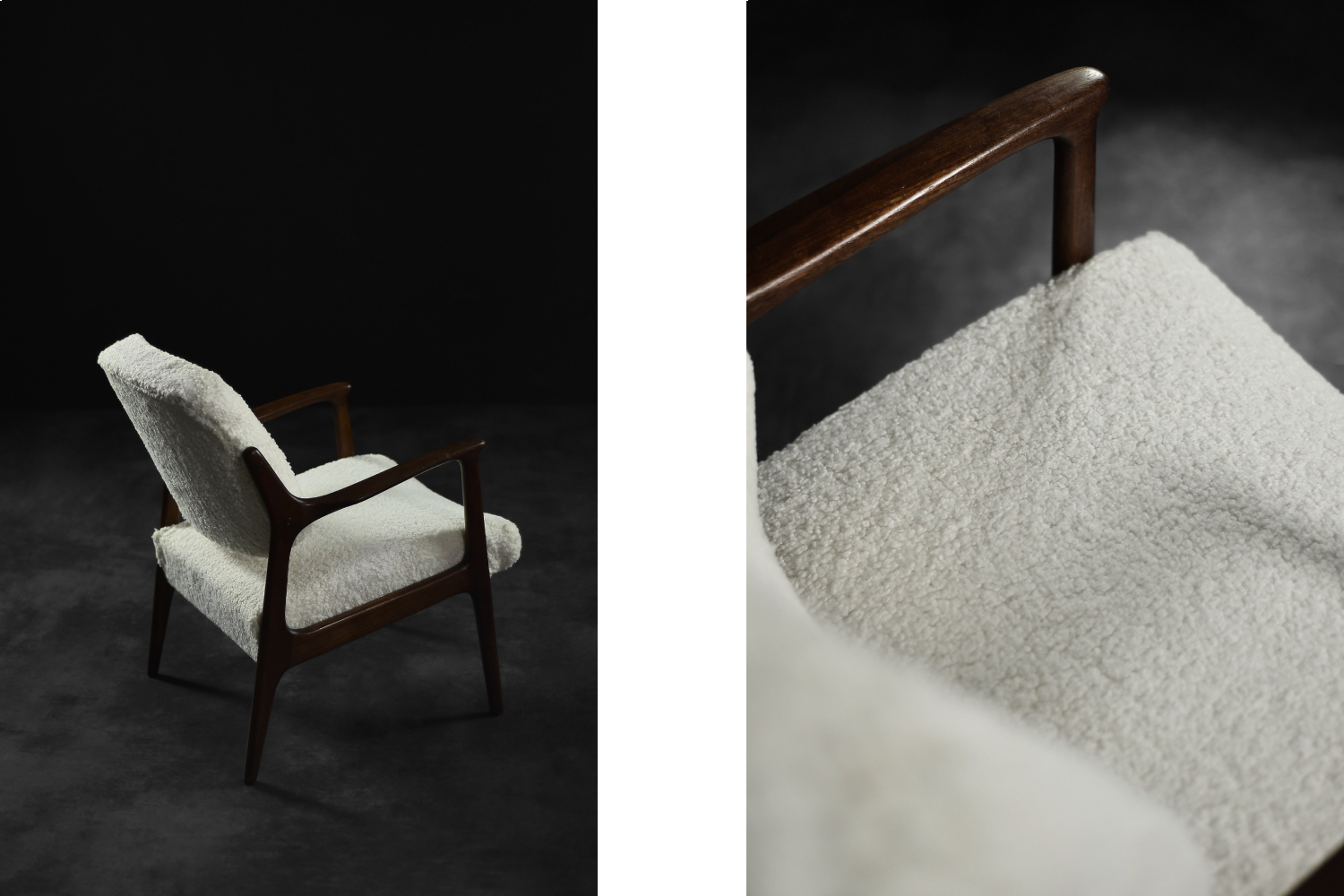 Fotel wypoczynkowy Domus, proj. Inge Andersson, Bröderna Andersson, Szwecja, lata 60