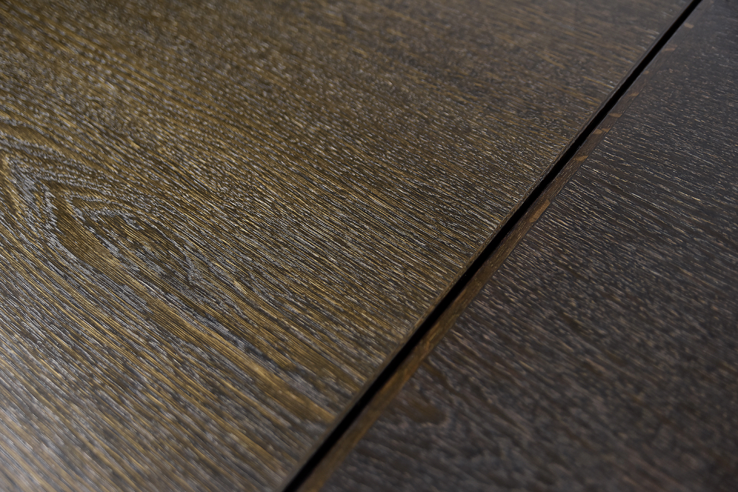 Stół dębowy do jadalni, AM Møbler, Dania, lata 60