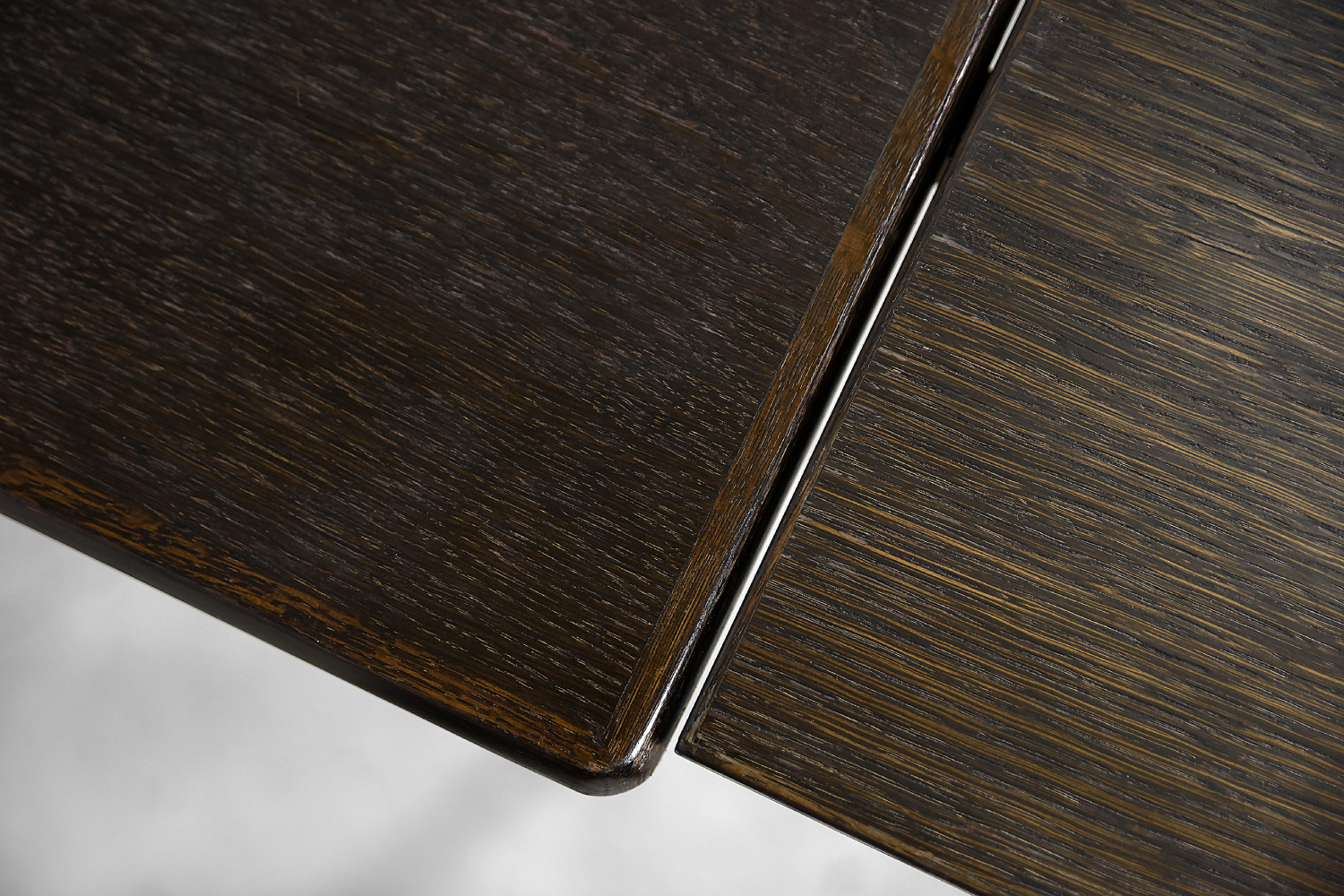 Stół dębowy do jadalni, AM Møbler, Dania, lata 60