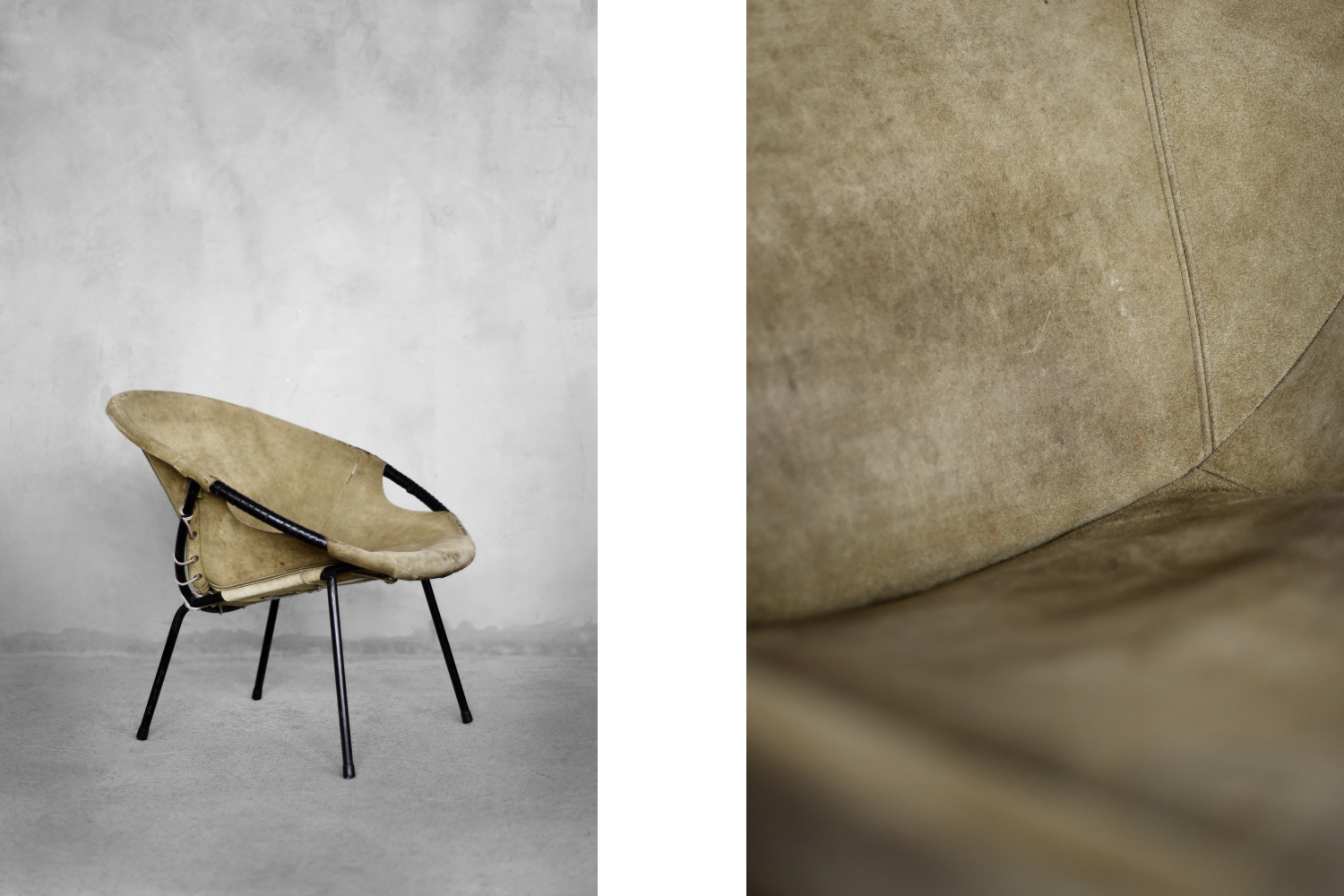 Fotel Balloon, proj. Lusch Erzeugnis, Lusch & Co, Niemcy, lata 60
