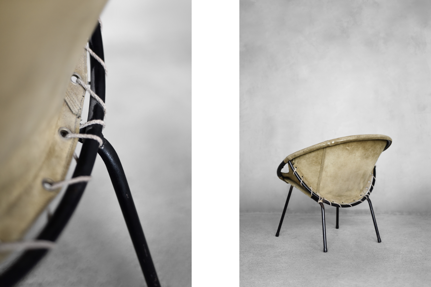 Fotel Balloon, proj. Lusch Erzeugnis, Lusch & Co, Niemcy, lata 60