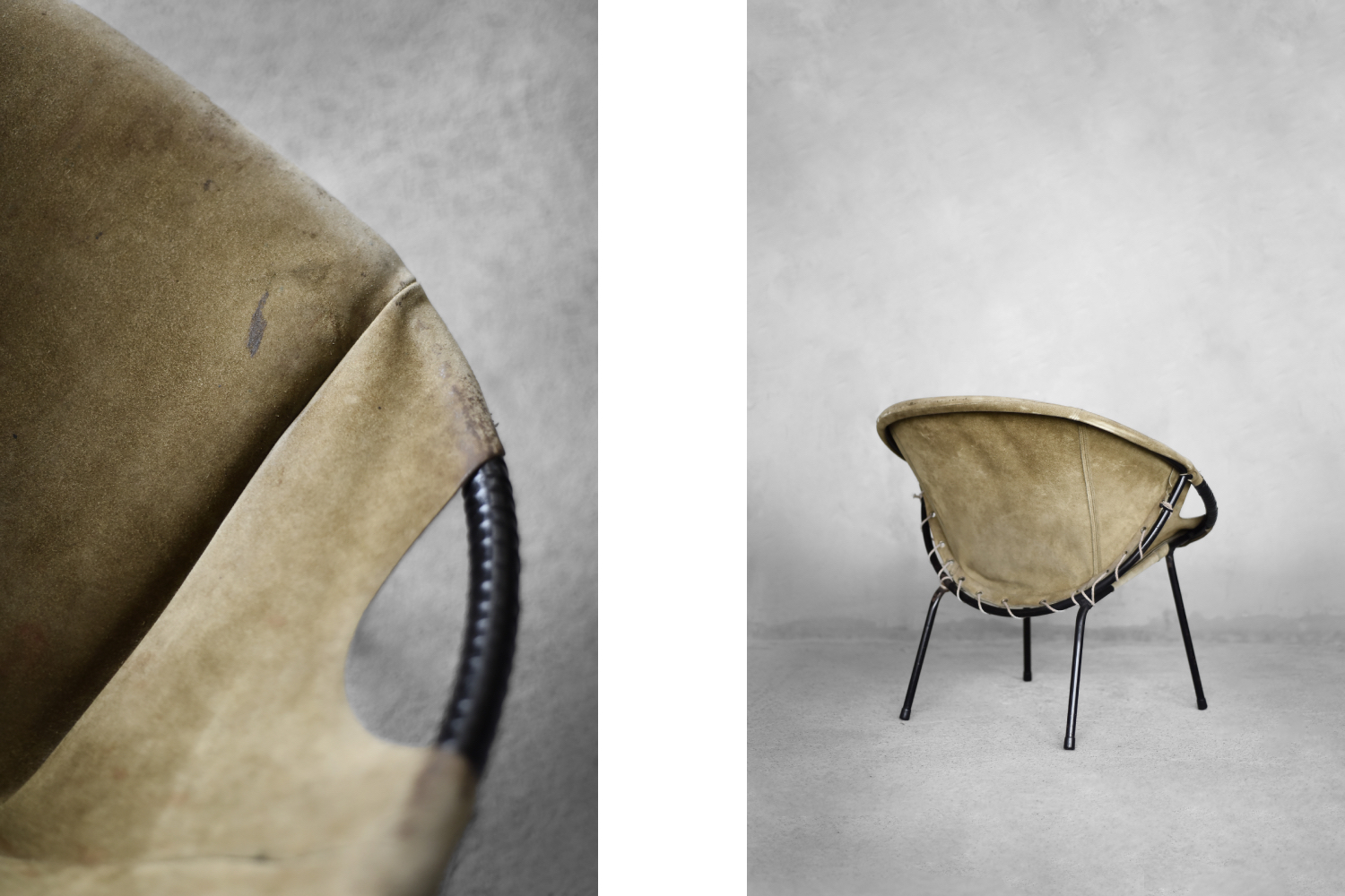 Fotel Balloon, proj. Lusch Erzeugnis, Lusch & Co, Niemcy, lata 60