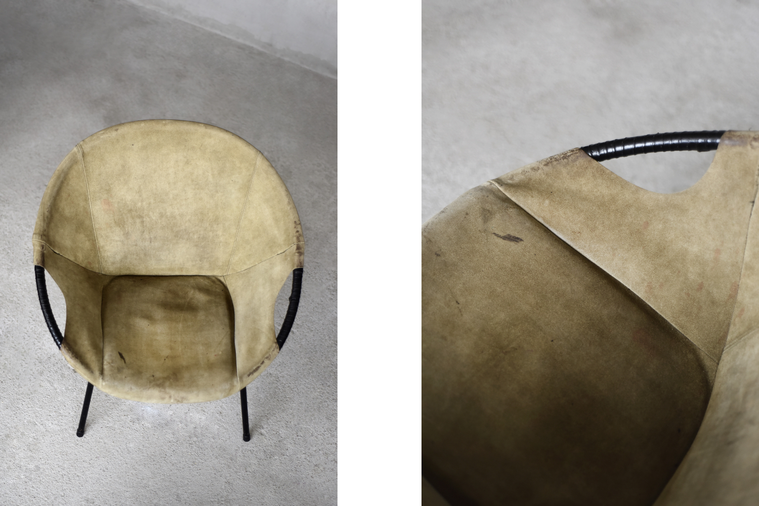 Fotel Balloon, proj. Lusch Erzeugnis, Lusch & Co, Niemcy, lata 60