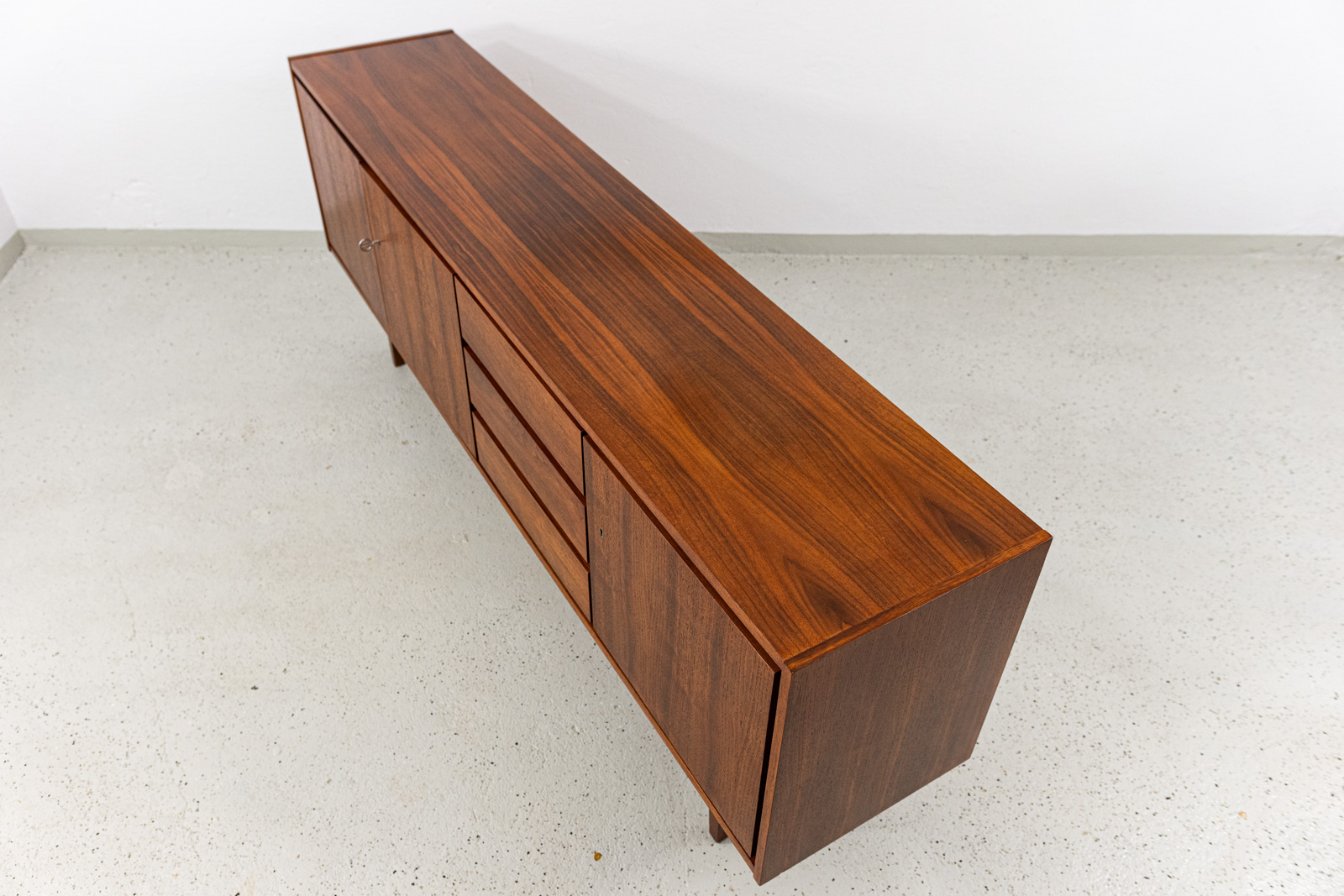 Sideboard vintage, Swarzędzkie Fabryki Mebli, PRL, lata 70