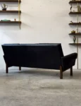 Sofa skórzana 3-osobowa vintage, Dania, lata 60/70