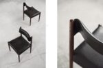 Para krzeseł vintage, proj. Aksel Bender Madsen, Bovenkamp, Holandia, lata 60