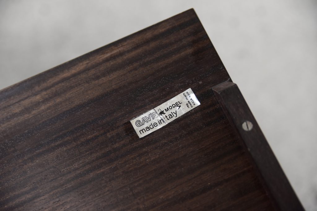 Stolik kawowy Bastiano, proj. T&A Scarpa, Gaviny, Włochy, lata 60