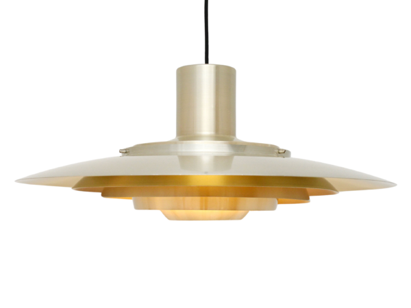 Lampa mid-century, P376, proj. Kastholm Fabricius, Nordisk Solar, lata 60