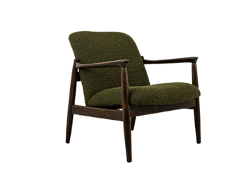 Fotel mid-century GFM-64, proj. Edmund Homa, Gościcińska Fabryka Mebli, PRL, Lata 60