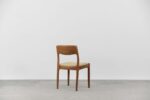 Krzesło tekowe, proj. Juul Kristensen, JK Denmark, Dania, lata 60