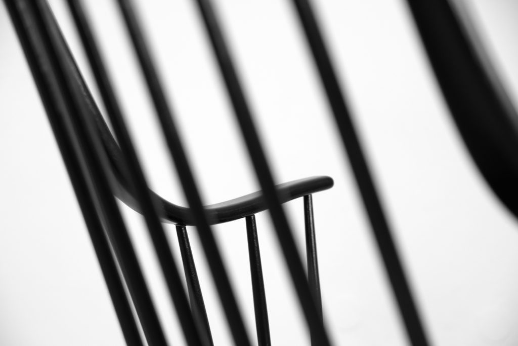 Fotel bujany Grandessa, proj. Lena Larsson, Nesto, Szwecja, lata 60