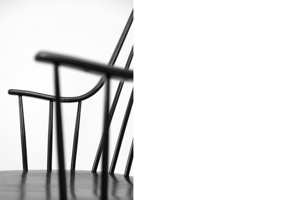 Fotel bujany Grandessa, proj. Lena Larsson, Nesto, Szwecja, lata 60