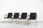 Zestaw 4 krzeseł Skaala, proj. Yrjö Kukkapuro dla Avarte, Finlandia, lata 80