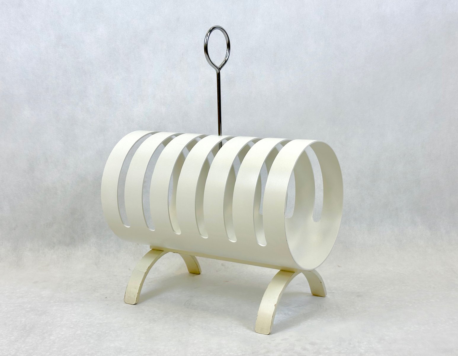 Gazetnik, Space Age, Opal Kleinmöbel, lata 70