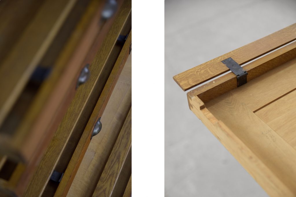 Duża szafa katalogowa z szufladami, lata 30